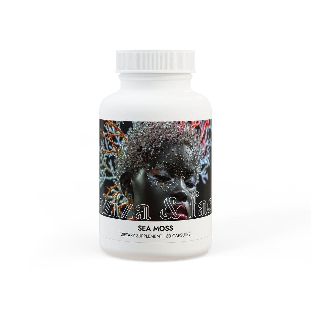 Sea Moss Supplement (60 Capsules) by Aziza & Fae