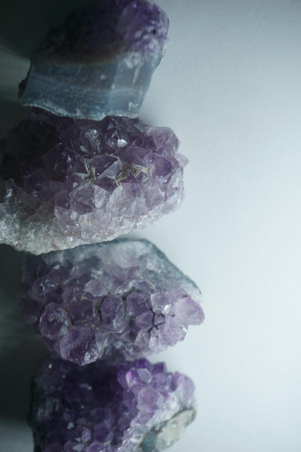 amethyst crystal raw cluster
