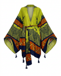 Wanderlust Printed Tassel Kimono