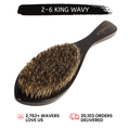 360 Wave Long Handle Curved Brush Premium Quality [All Variants]