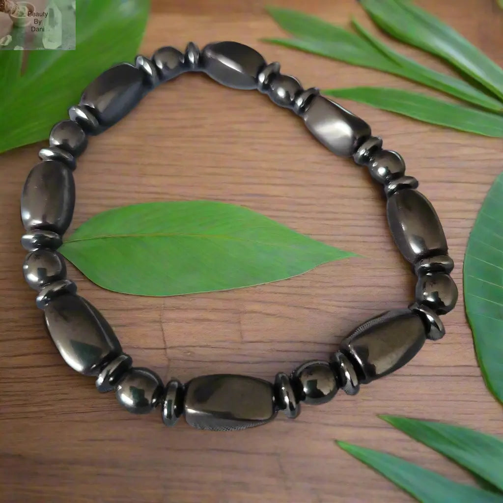 Hematite Healing Bracelet for Grounding and Balance
